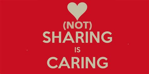Sharing Isnt Caring Being Share Aware Be In Touch