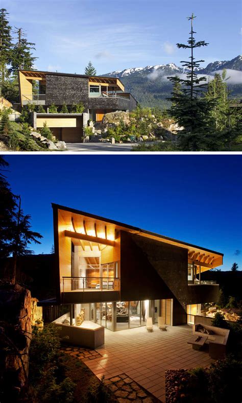 16 Examples Of Modern Houses With A Sloped Roof