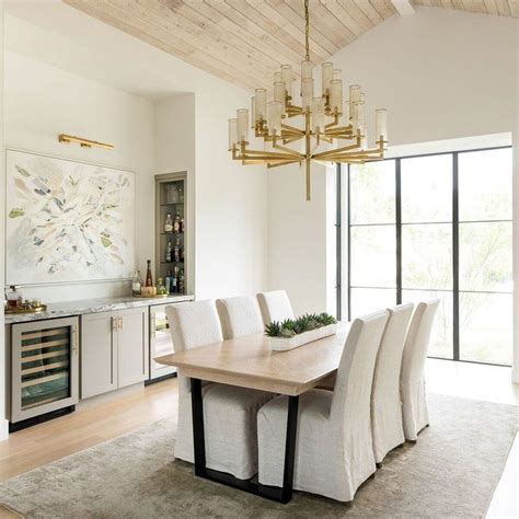 During dinner parties or holidays, you can place hors d'oeuvres, mains, sides and drinks onto a server so your dinner table is free from clutter. 30 Inspiring Dining Room Buffet Decor Ideas - PIMPHOMEE