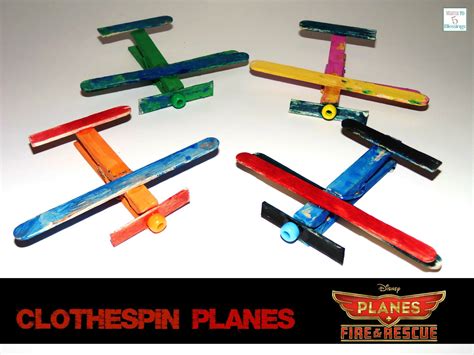 Clothespin Planes