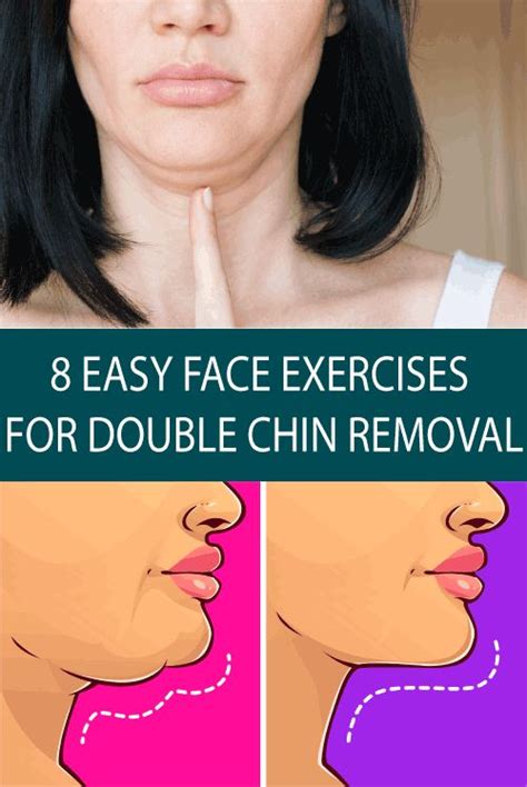 some remedies and exercises to easily get rid of a double chin double chin double chin