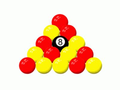 Ferocious utilizations a standard triangle rack with the one ball on the foot spot, and the 6 and 11 balls setting up a consummately close rack will be one of the most significant things you do during any billiard game. How to rack pool balls - Quora