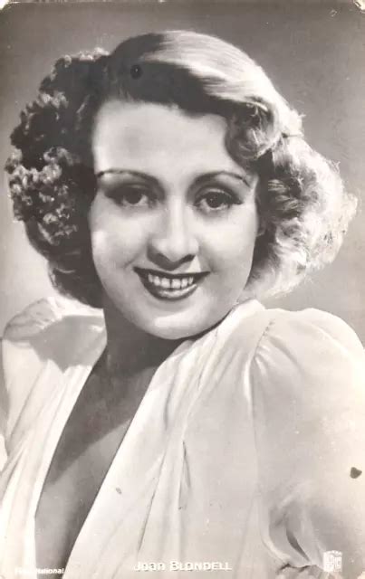Joan Blondell Hollywood Starlet Actress Pin Up Cheesecake 1950s Postcard 6 50 Picclick