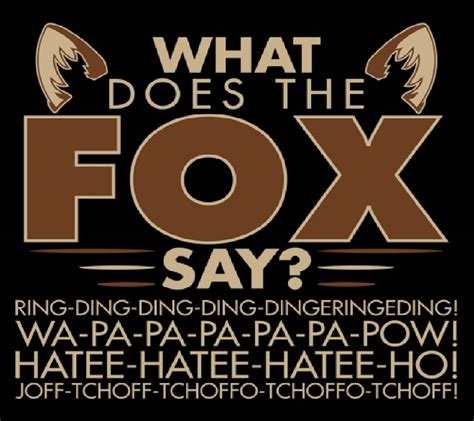 What Does The Fox Say Wallpapers - Wallpaper Cave