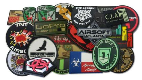 Airsoft Patches Free Artwork And Shipping Affix Embroidery