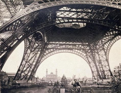 Under The Eiffel Tower Before Ascending French Photographer 19th