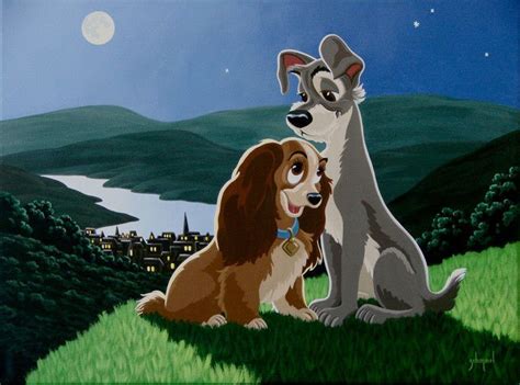Lady And The Tramp Lady And The Tramp Find Love Moonlight