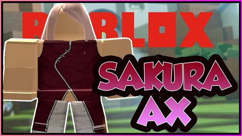 Anime Cross Back Sakura Roblox Youtube