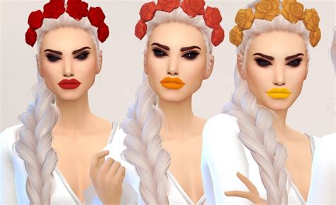 Spectrum The Complete Lipstick Collection At Valhallan Sims 4 Updates