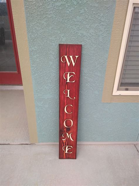 Welcome Sign Laser Cut Letters In Any Color Custom Made Etsy