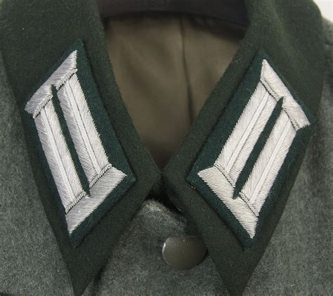 Uniforms Ww2 German Army Mann Nco Collar Tabs Kragenspiegel Rfeie