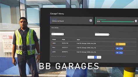 Bb Garages Advanced Fivem Garages System Showcase Youtube