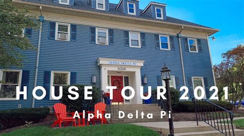 Alpha Delta Pi House Tour Youtube