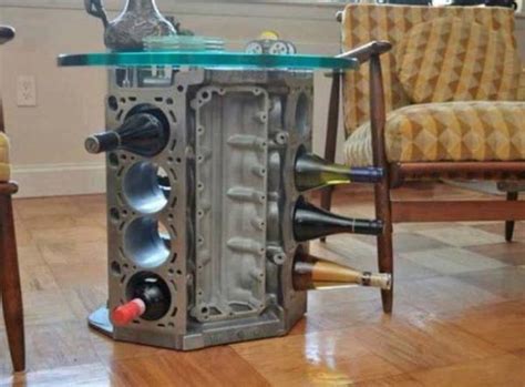 18 Brilliant Pieces Of Furniture Made From Recycled Car Parts