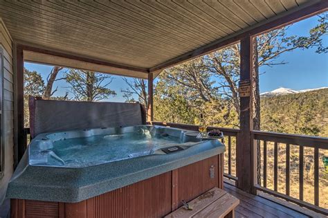 Most of our properties are nestled only a short walk from the river in the upper canyon. Ruidoso Cabin w/Hot Tub & Fantastic Mountain Views UPDATED ...