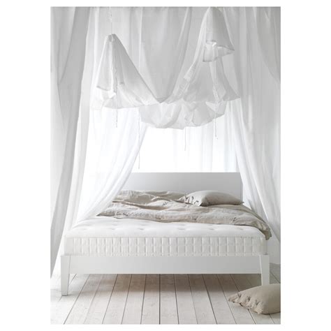 Ikea's price point is really competitive, in part due to their huge scale and buying the hyllestad is another combination of pocket springs and foam comfort layers. HYLLESTAD Pocket sprung mattress - firm, white - IKEA