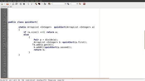 Quick Sort In Java A Functional Version Youtube