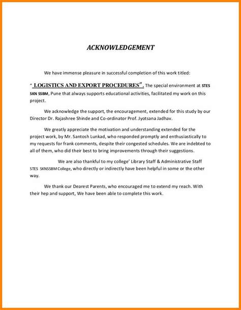 Example of acknowledgement for individual assignment needs a person's statement that should be true, factual, appreciated and valuable. acknowledgement for project report - Scribd india