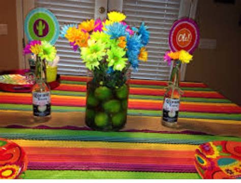 Pin By Robin Daniels On Baby Shower Fiesta Party Centerpieces