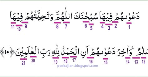 Check spelling or type a new query. Hukum Tajwid Al-Quran Surat Yunus Ayat 10 Lengkap Dengan ...
