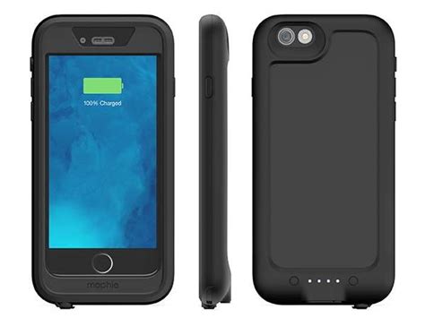 Mophie Juice Pack H2pro Waterproof Iphone 6 Case With Built In Backup