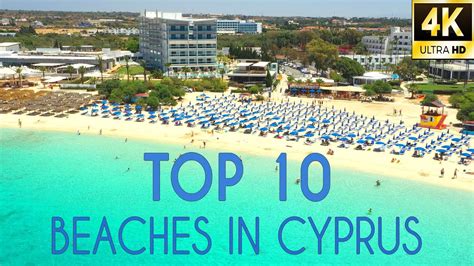 The 10 Best Beaches In Cyprus 4k Drone Review Youtube