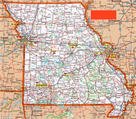 Map Of Missouri Map Missouri Image Search