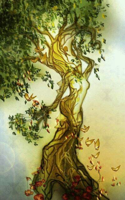 Mother Nature Tree Tattoo Gaia Goddess Of Earth Mother Of All Life