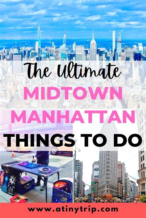 Nyc Midtown To Downtown Things To Do With Kids A Tiny Trip