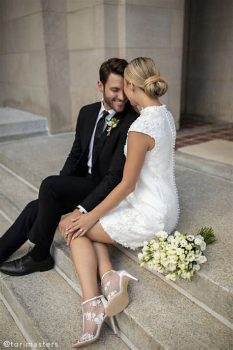 22 Prettiest City Hall Wedding Dresses And Courthouse Bridal Outfits