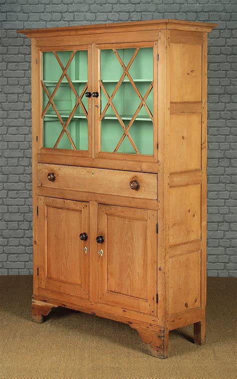 When choosing the right old cupboards for sale, one of the things to consider is the material used. Welsh Pine Kitchen Cupboard C.1820. - Antiques Atlas