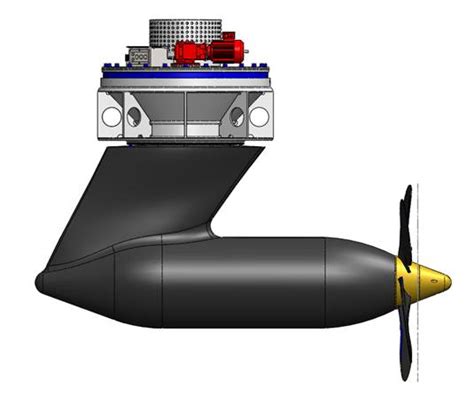 Electric Azimuthing Propulsion Pods Welcome To Pt Marine Propulsion Solutions