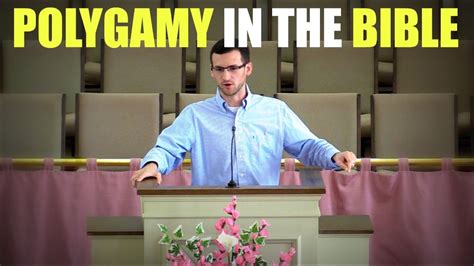 polygamy in the bible youtube