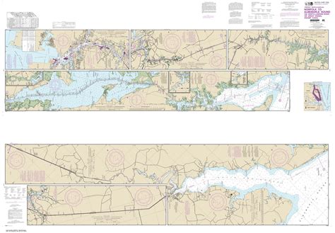 Intracoastal Waterway Norfolk To Albemarle Sound Via North Landing River Or Great Dismal Swamp