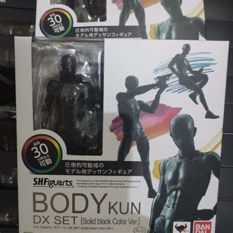 Jual Shf Body Kun Body Chan Dx Set Solid Black Color Ver Di Seller Play