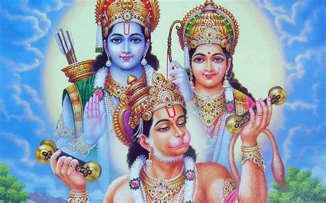Hanuman Rama And Sita 1118353 Hd Wallpaper And Backgrounds Download