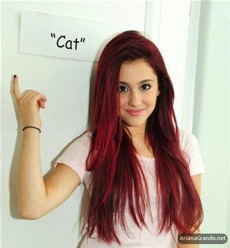 Ariana Grande As Cat Valentine Cabello Ariana Grande Ariana Grande Red