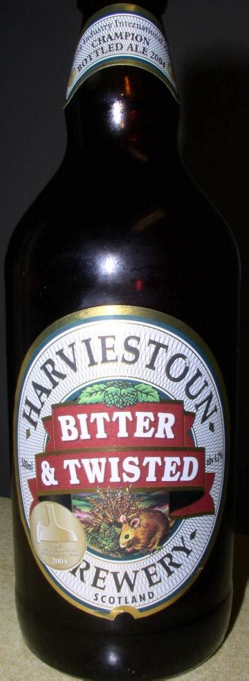 Harviestoun Bitter And Twisted Beer A Day Blog