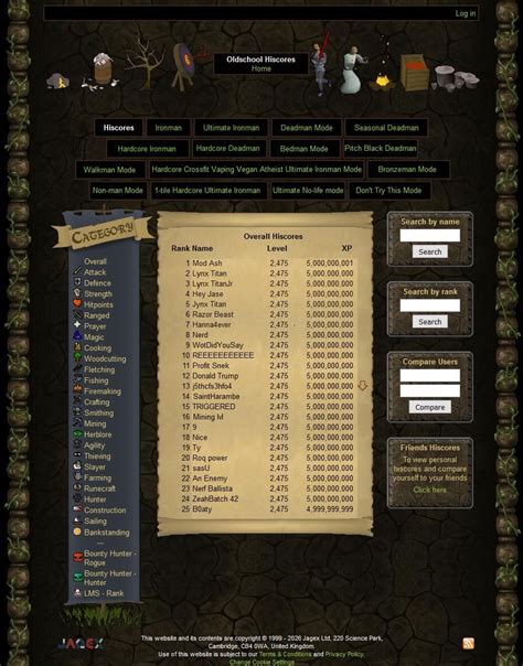 Osrs Experience Calculator