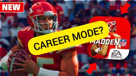 Is there a career mode? MADDEN MOBILE 20 CAREER MODE? - YouTube
