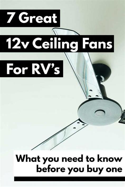 From the best 12 volt tv's, appliances, coolers or refrigerators and other popular 12v accessories, we offer a complete selection of products for your while our 12 volt coolers are perfectly suited for travel in general, some people need or prefer a thermostat controlled refrigerator with the ability to freeze. 7 Great 12v Ceiling Fans for RV's (And What You Need to ...
