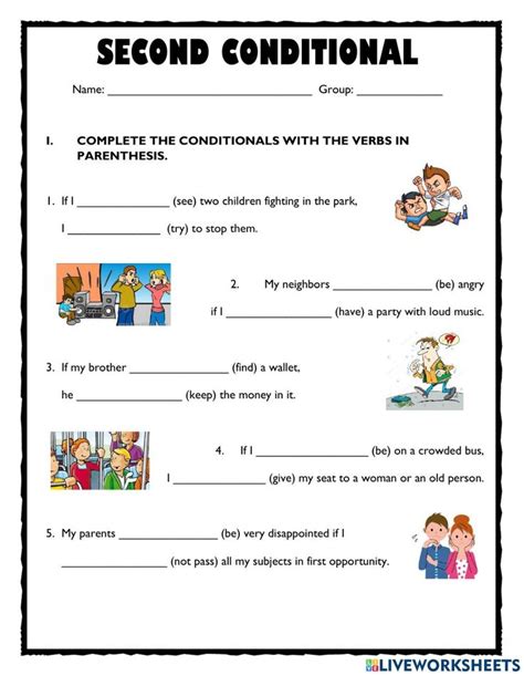 Ficha De Third Conditional Para Hot Sex Picture