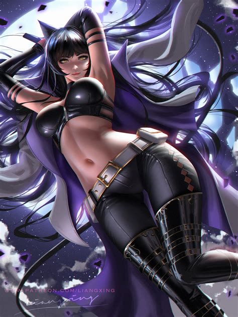 Rule 34 1girls Big Breasts Blake Belladonna Boots Breasts Cleavage Female Female Only Large