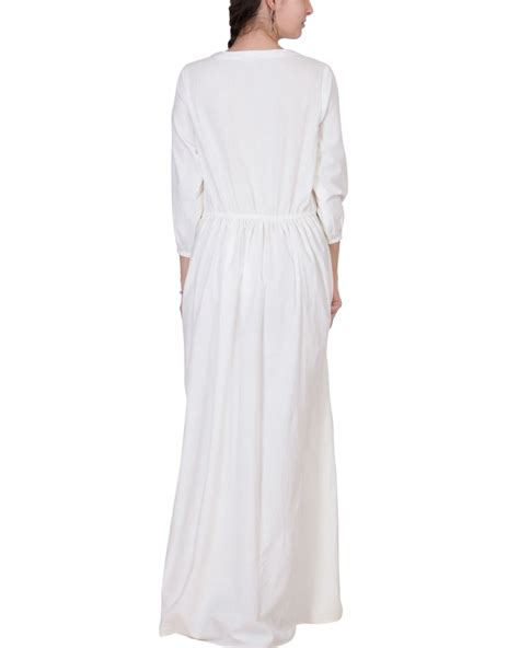 White Muslin Maxi By Ans The Secret Label