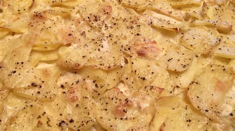Peel and thinly slice potatoes, then place in a microwavable casserole dish and cover. What Is Ina Garten's Recipe for Scalloped Potatoes ...