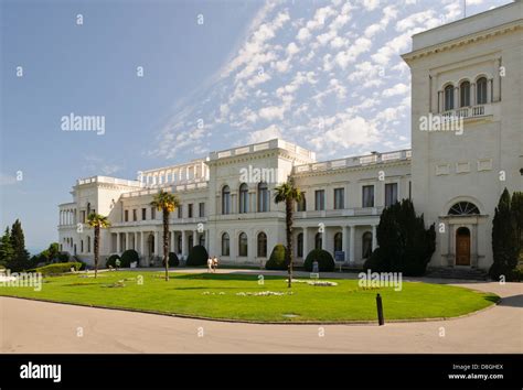Livadia Palace Yalta Crimea Ukraine Stock Photo Alamy