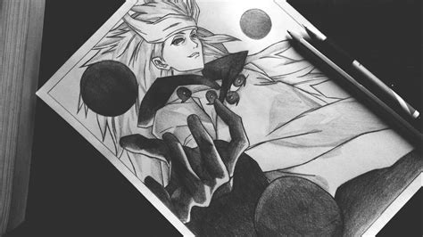 How To Draw Madara Uchiha Sage Of Six Paths Naruto Shippuden Step