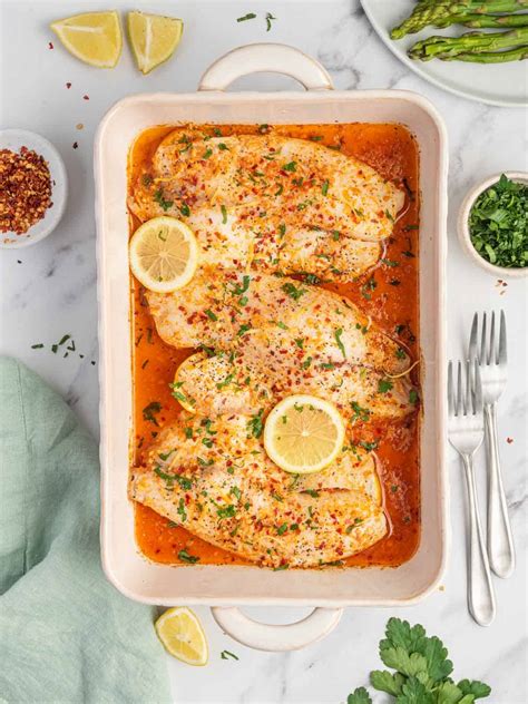 Garlic Butter Oven Baked Tilapia Cookin With Mima