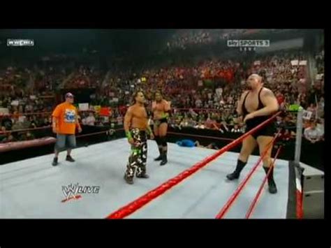 Submit your work now to showcase in an upcoming event!. WWE Raw 1/18/10 DX & Hornswoggle vs Big Show, Miz & John ...