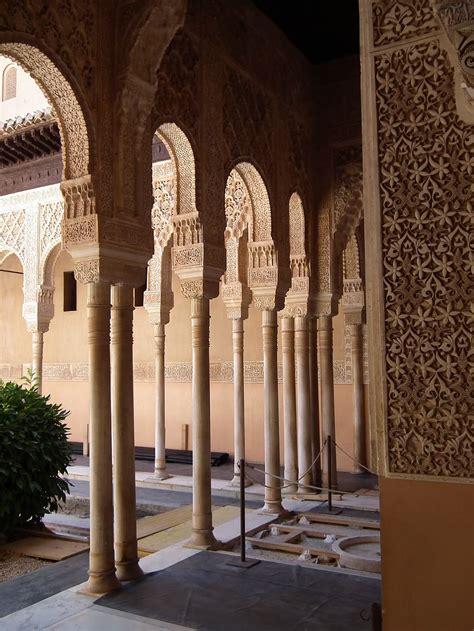 Hd Wallpaper Gray Concrete Building Spain Alhambra Fortress